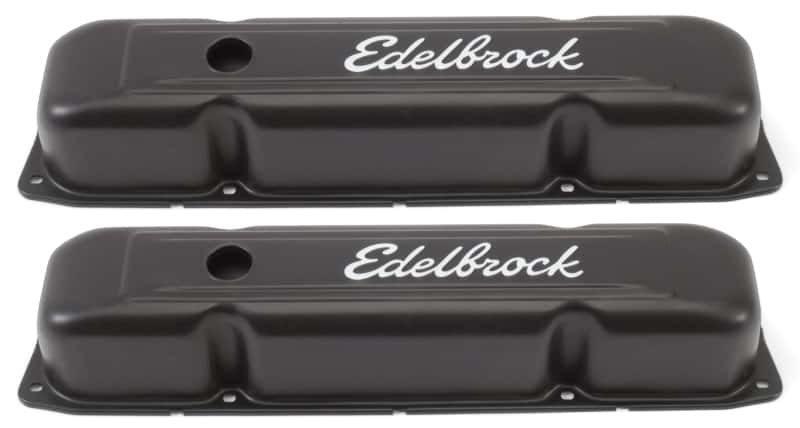 Edelbrock — Edelbrock Valve Cover Signature Series Chrysler 1958-1979 361-440 V8 Black
CHROME/PRO-FLO - view 2