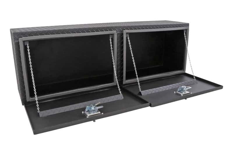 Dee Zee — Dee Zee Universal Tool Box - Specialty 60In Topsider Black BT Alum (Txt Blk)
ToolBxTrkBedSideRail - view 3