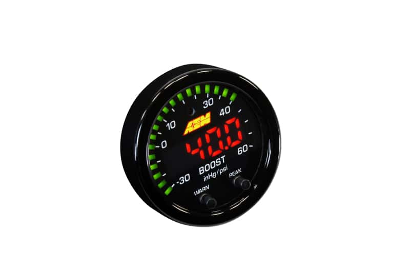 AEM — AEM X-Series Boost Pressure -30inHg 60psi Gauge Kit
X-Series Gauge
X-Series Boost - view 7