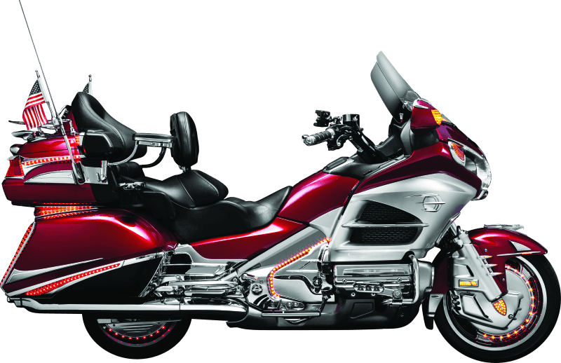 Kuryakyn — Kuryakyn Deco Eagle Fender Ornament 01-22 Honda GL1800 Chrome - view 2