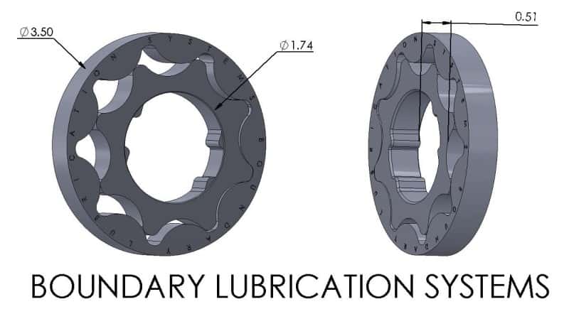 Boundary — Boundary 05-14 Ford Modular Motor/Shelby GT500 3V 4.6L/5.4L V8 Billet Oil Pump Gear - view 2