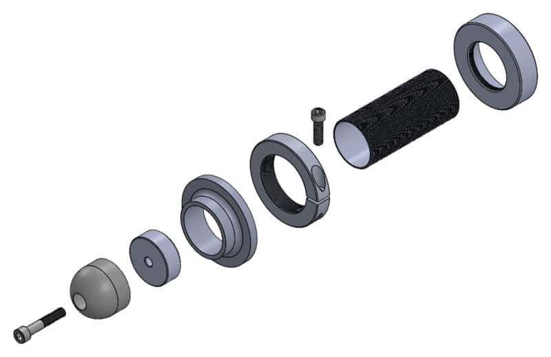 RockJock — RockJock TJ/LJ/XJ/MJ ACOS Front Adjustable Coil Spring Spacers
Coil Spring Spacer - view 2