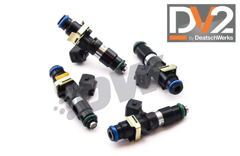 DeatschWerks — DeatschWerks Universal 60mm Long Bosch EV14 1200cc Injectors (Set of 4) - view 1