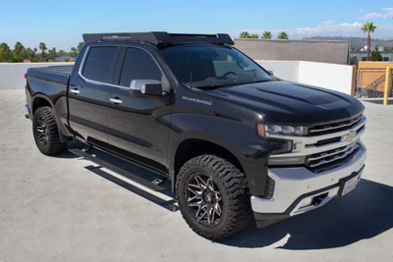 Go Rhino — RealTruck 19-25 Chevy Silverado 1500 CC 4dr VoltStep Electric Running Board Kit - Tex. Blk
VoltStep Elec. Board - view 1