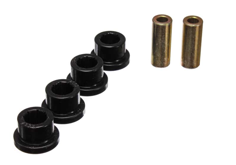 Energy Suspension — Energy Suspension .875 ID x 1.782 OD (Bushing Dims) Black Universal Link - Flange Type Bushings
SwyBarLinkBshng - view 3