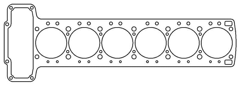 Cometic Gasket — Cometic 65-67 Jag 4.2L Series-1 93mm .043 inch CFM-20 Head Gasket
Cylinder Head Gasket - view 1