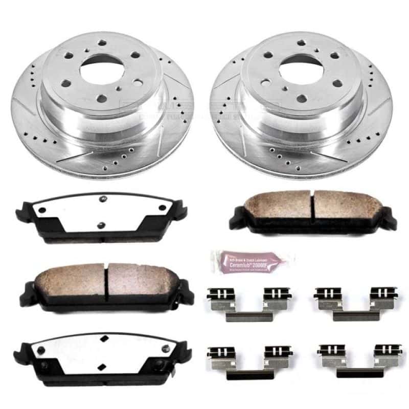 PowerStop — Power Stop 07-14 Cadillac Escalade Rear Z36 Truck & Tow Brake Kit - view 1