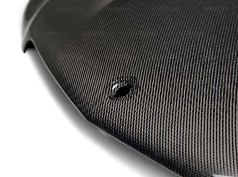 Seibon — Seibon 12-14 Mercedes Benz C63 GT-Style Carbon Fiber Hood - view 3