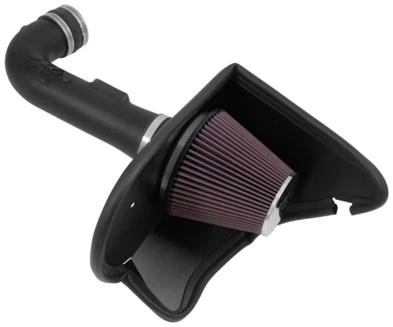K&N Engineering — K&N 2016-2017 Chevrolet Camaro V6-3.6L F/I AirCharger Performance Intake
Performance Air Inta
Air Intake System - view 1