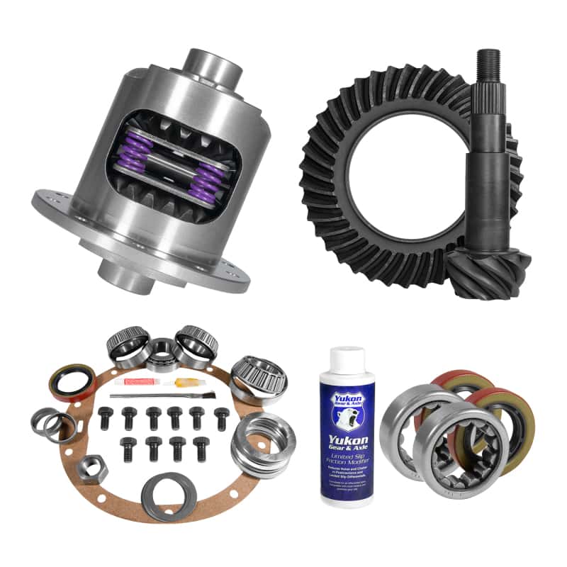 Yukon Gear & Axle — Yukon 70-96 Chevrolet Caprice / 73-83 Chevrolet Malibu Re-Gear Kit - 8.5in Diff 28 Spline 3.08 Ratio
LSD & Re-Gear Kit
LSD/Re-Gear Kit - view 1