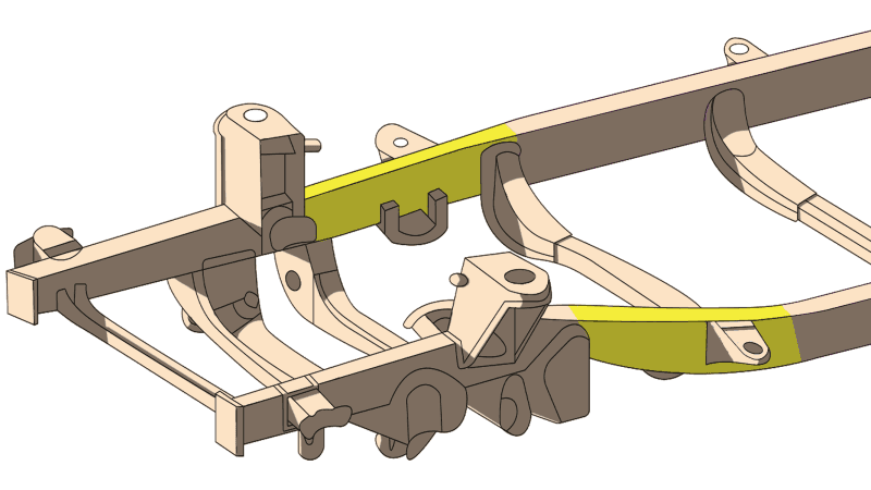 RustBuster — Rust Buster 1996-2002 Toyota 4Runner Front Frame Repair Kit - Right - view 6