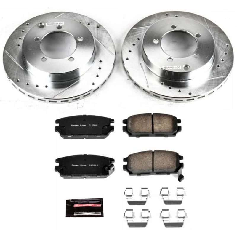 PowerStop — Power Stop 91-93 Dodge Stealth Rear Z23 Evolution Sport Brake Kit - view 1