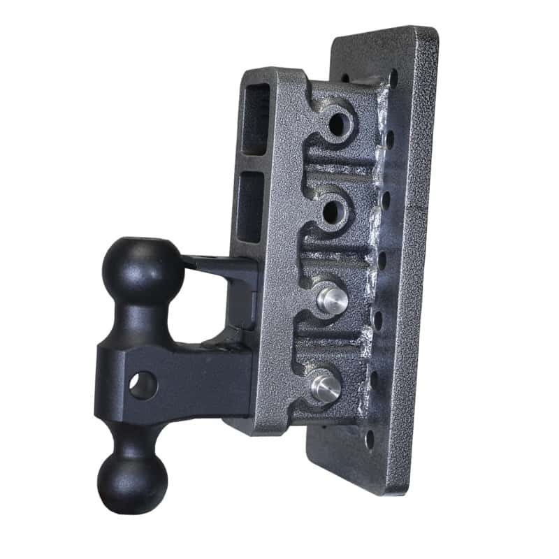 GEN-Y Hitch — Gen-Y Mega Duty 2in Bolt-On 7.5in Drop 2K TW 16K Hitch w/GH-051 Dual-Ball/GH-032 Pintle Lock
Drop Hitch - view 2