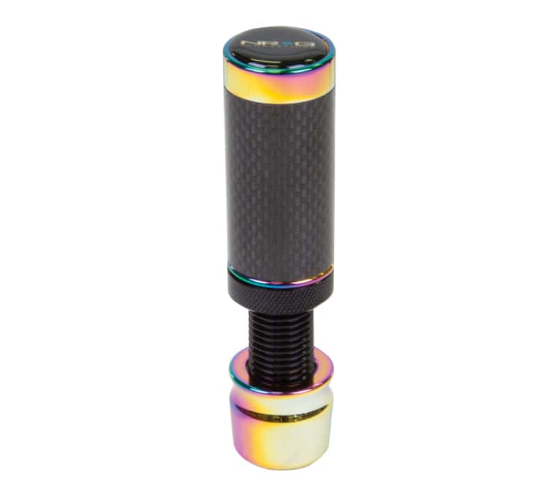 NRG — NRG Slimboy Adjustable Shift Knob (M10X1.50) Honda / Acura / Lotus - Carbon Fiber / Neochrome - view 1