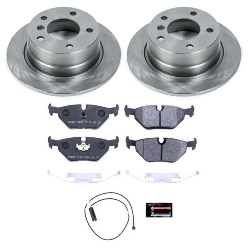 PowerStop — Power Stop 95-99 BMW 318ti Rear Track Day SPEC Brake Kit - view 1