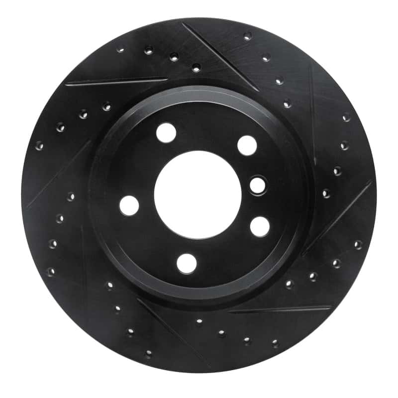 R1 Concepts — R1 12-20 BMW 335I GT xDrive Rear Right Drilled & Slotted Black Brake Rotor
R1 Brake Rotor Drill - view 1