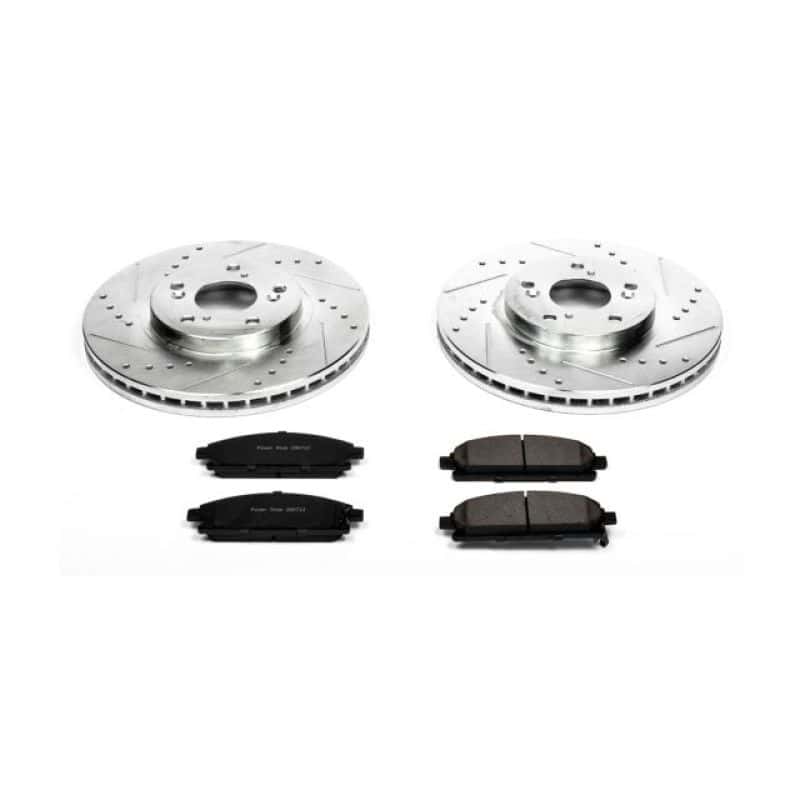 PowerStop — Power Stop 03-06 Acura MDX Front Z23 Evolution Sport Brake Kit - view 1