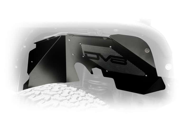 DV8 Offroad — DV8 Offroad 07-18 Jeep Wrangler JK Front Aluminum Inner Fender - Black
Fender Liners - view 2
