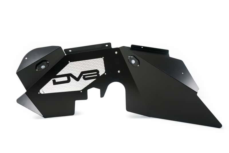 DV8 Offroad — DV8 Offroad 07-18 Jeep Wrangler JK Front Aluminum Inner Fender w/ Rock Lights - Black
Fender Liners - view 3