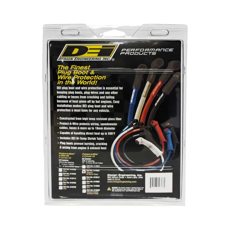 DEI — DEI Protect-A-Wire V8 Kit -Titanium
Wire Sleeve - view 5