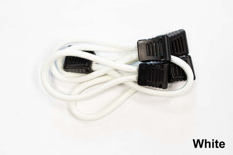 Fishbone Offroad — Fishbone Offroad Paracord Zipper Pulls 5 Pcs White - view 1