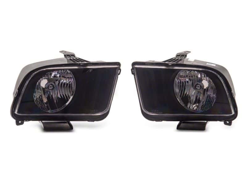 Raxiom — Raxiom 05-09 Ford Mustang Axial Series OEM Style Rep Headlights- Chrome Housing (Clear Lens)
Headlights - view 2