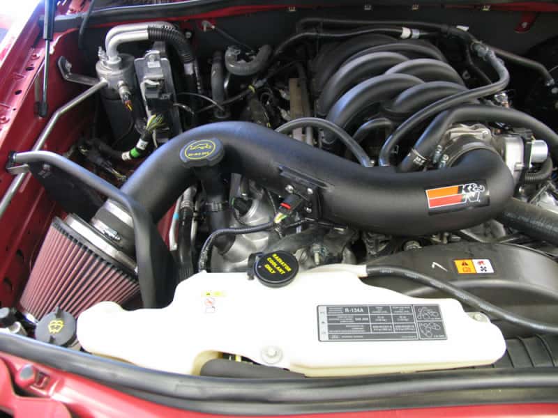 K&N Engineering — K&N 06-07 Ford Explorer V8-4.6L Performance Intake Kit
Performance Air Inta
Air Intake System - view 4