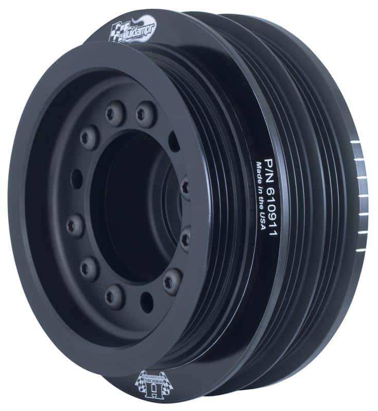 Fluidampr — Fluidampr Nissan RB26DET Phase-2 BCNR33 GT-R / BNR-34 GT-R Steel Internally Balanced Damper
Harmonic Balancer - view 2