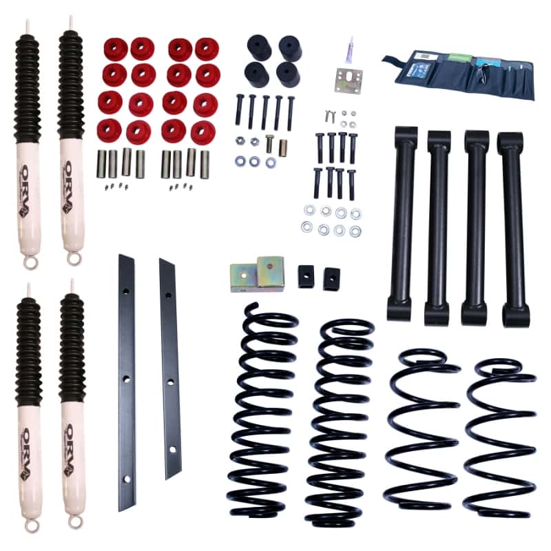 Rugged Ridge — Rugged Ridge 2in Lift Kit with Shocks 97-02 Jeep Wrangler TJ
OFFROAD_PERFORMANCEU
Lift Kit-Suspension - view 2
