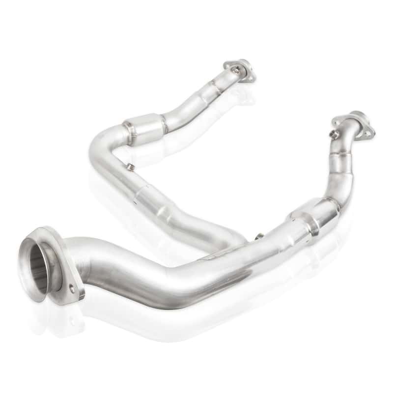 Stainless Works — Stainless Works 15-18 F-150 3.5L Downpipe 3in High-Flow Cats Y-Pipe Factory Connection
Exhaust System - view 6