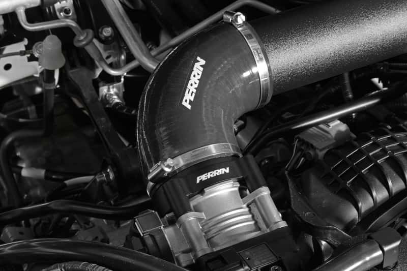 Perrin Performance — PERRIN 22-25 Subaru WRX Front Mount Intercooler Kit (Black Tubes & Black Core) - view 4