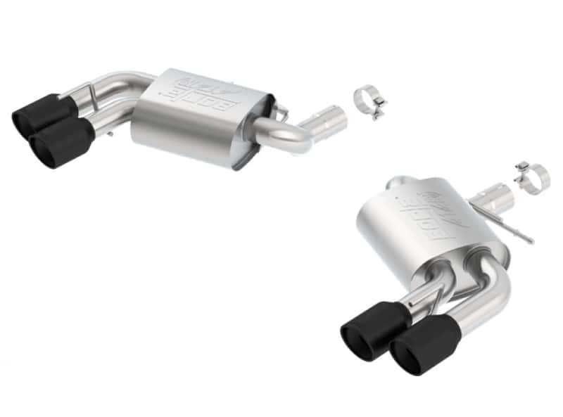 Borla — Borla 16-18 Chevy Camaro V8 SS AT/MT ATAK Rear Section Exhaust w/o Dual Mode Valves Ceramic Black
Axle-Back System - view 1