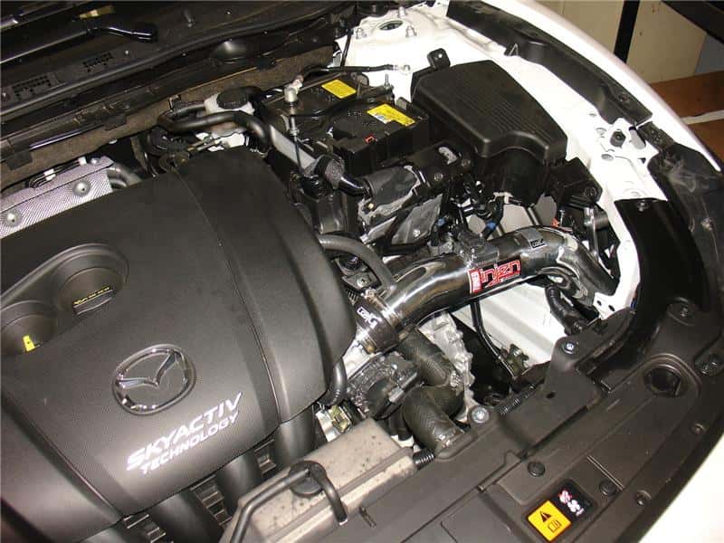 Injen — Injen 14-15 Mazda 6 2.5L 4cyl Black Cold Air Intake w/ MR Tech & Air Fusion
Cold Air Intake
Air Intake Kit - view 2