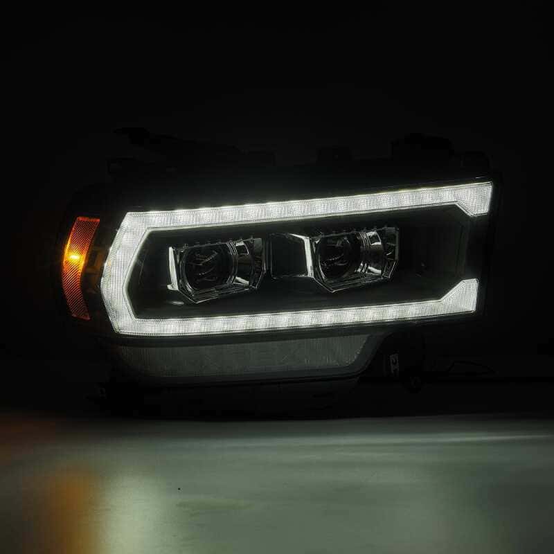 AlphaRex — AlphaRex 19-21 Ram 2500 PRO-Series Projector Headlights Plank Style Black w/Activation Light
Projector Headlights - view 4