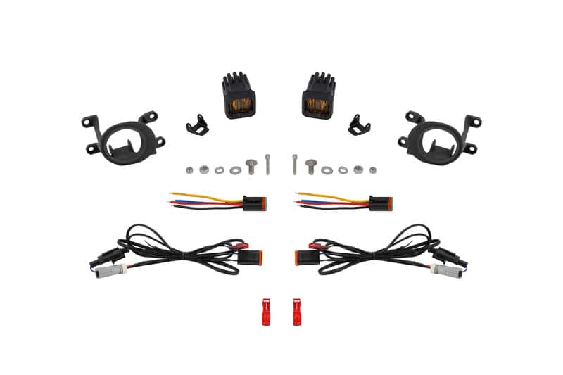 Diode Dynamics — Diode Dynamics 23-24 Toyota GR Corolla SSC1 LED Fog Light Kit - Yellow SAE Fog - view 1