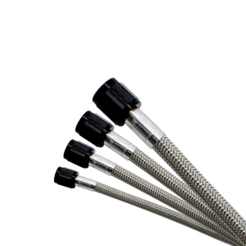 Nitrous Express — Nitrous Express Stainless Braided 18ft Sho Hose - Black
Fuel/N2OLine - view 1