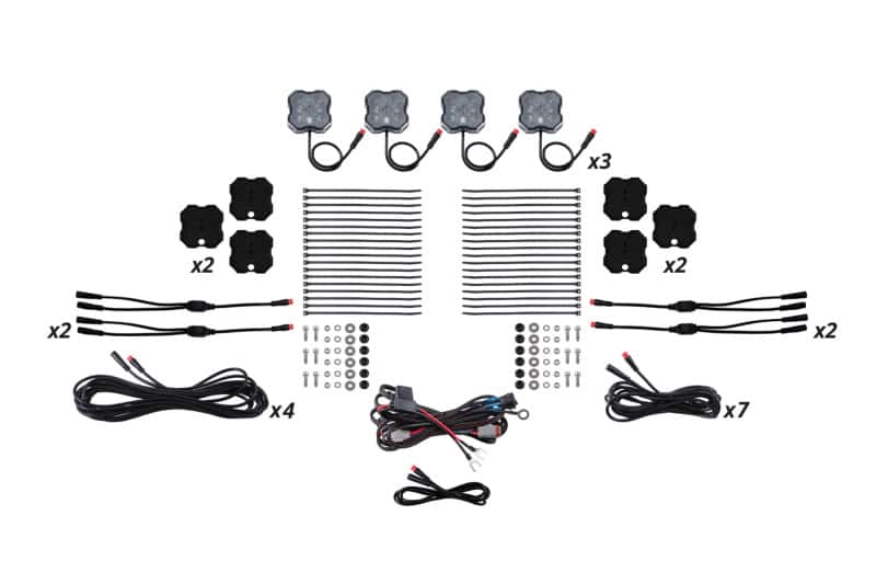 Diode Dynamics — Diode Dynamics RGBW Rock Light Installer Magnet Mount Kit (12-pack) - view 1