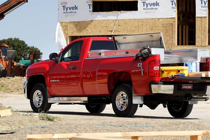 Dee Zee — Dee Zee 99-13 Chevrolet Silverado Running Board Cab Section RegCab Brite-Tread Aluminum - view 17
