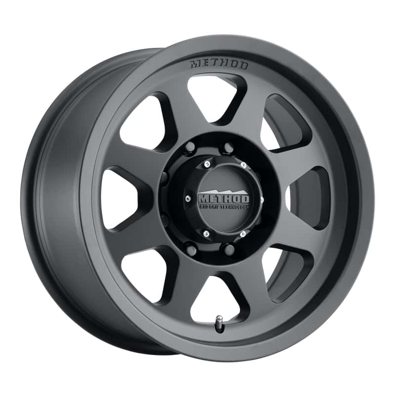 Method Wheels — Method MR701 17x9 -12mm Offset 8x6.5 130.81mm CB Matte Black Wheel - view 2