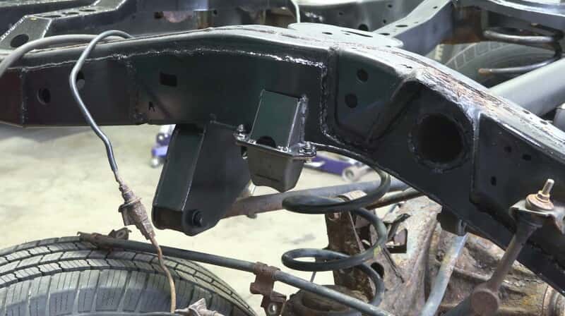 RustBuster — Rust Buster 2003-2014 Toyota 4Runner and FJ Cruiser Over-the-Axle Frame Repair Kit - Right - view 5