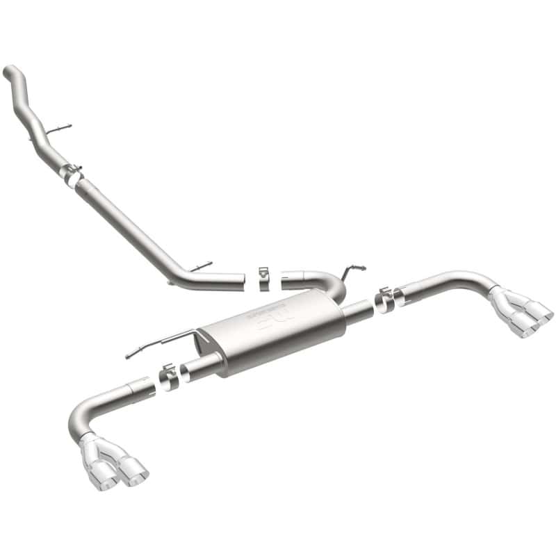 Magnaflow — MagnaFlow 15-17 GMC Terrain V6 3.6L 409SS Cat-Back Exhaust Quad Split Rear with 3in Polished Tips
Cat-Back - view 28