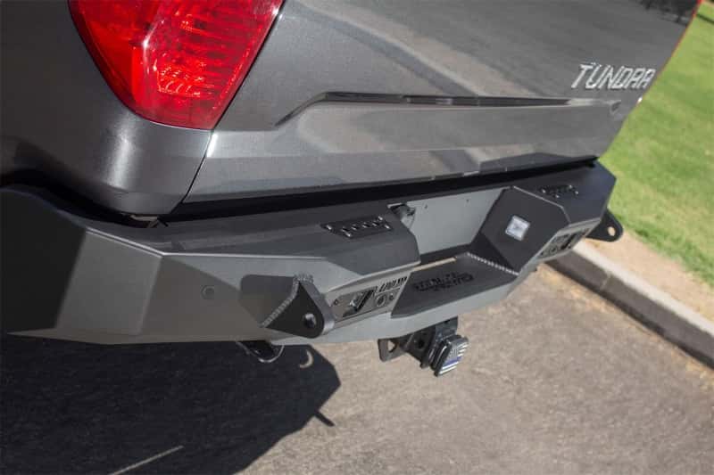 Addictive Desert Designs — Addictive Desert Designs 2014+ Toyota Tundra Stealth Fighter Rear Bumper w/ Backup Sensor Cutouts
Bumper- Rear
Bumpers - view 4