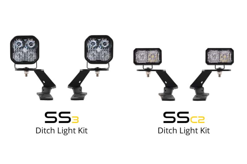 Diode Dynamics — Diode Dynamics 19-21 Ford Ranger Stage Series 2in LED Ditch Light Kit - Sport Yellow Combo - view 6