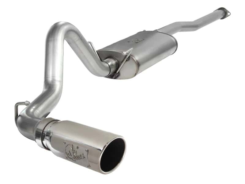 aFe — aFe MACHForce XP Exhausts Cat-Back SS-409 EXH CB Toyota Tacoma 05-13 V6-4.0L (Pol Tip)
Cat-Back Exhaust
ExhstSysKt - view 1