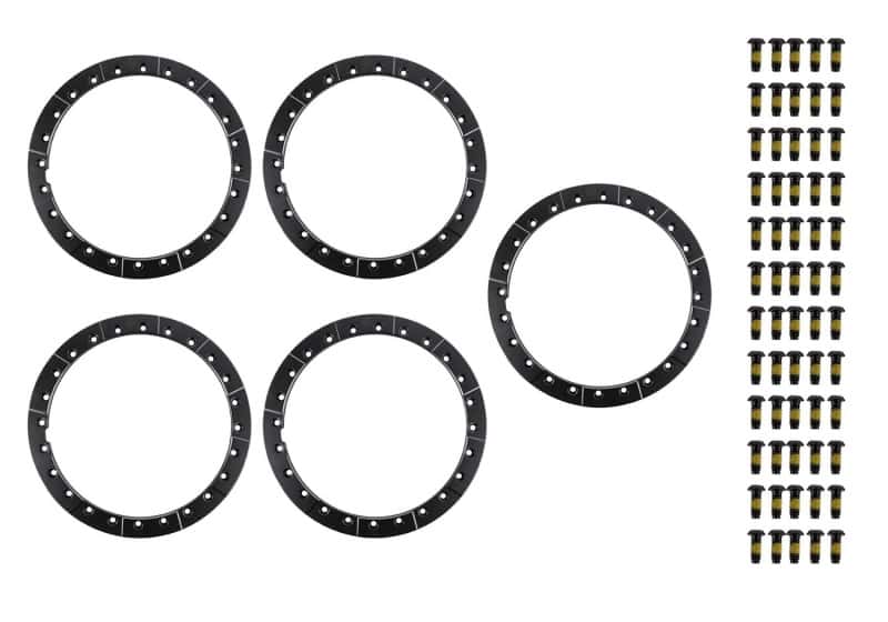 Ford Racing — Ford Racing 2021+ Bronco Beadlock Trim Ring Kit - Gray
Wheel Bead Lock - view 1