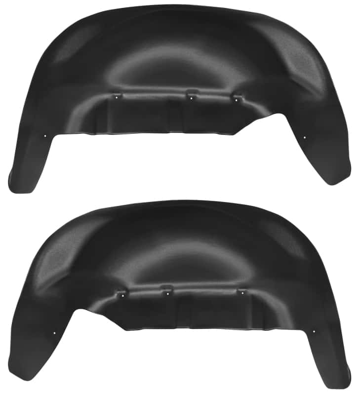 Husky Liners — Husky Liners 2019+ Chevrolet Silverado 1500 Black Rear Wheel Well Guards - view 1