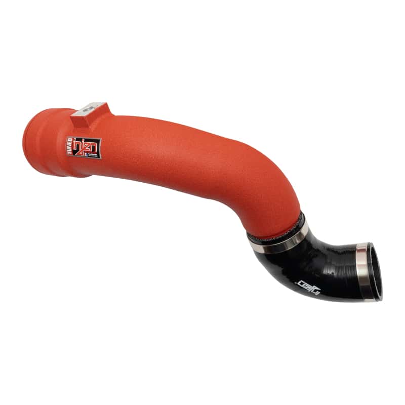 Injen — Injen 17-22 Ford F250/F/350/F-450/F-550 V8-6.7L Turbo Diesel Wrnkl Red Intercooler Cold Side Piping
Intercooler Pipe - view 1