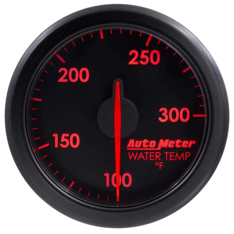 AutoMeter — Autometer Airdrive 2-1/6in Water Temperature Gauge 100-300 Degrees F - Black
GA 2" WTMP AIRDRV BK - view 3