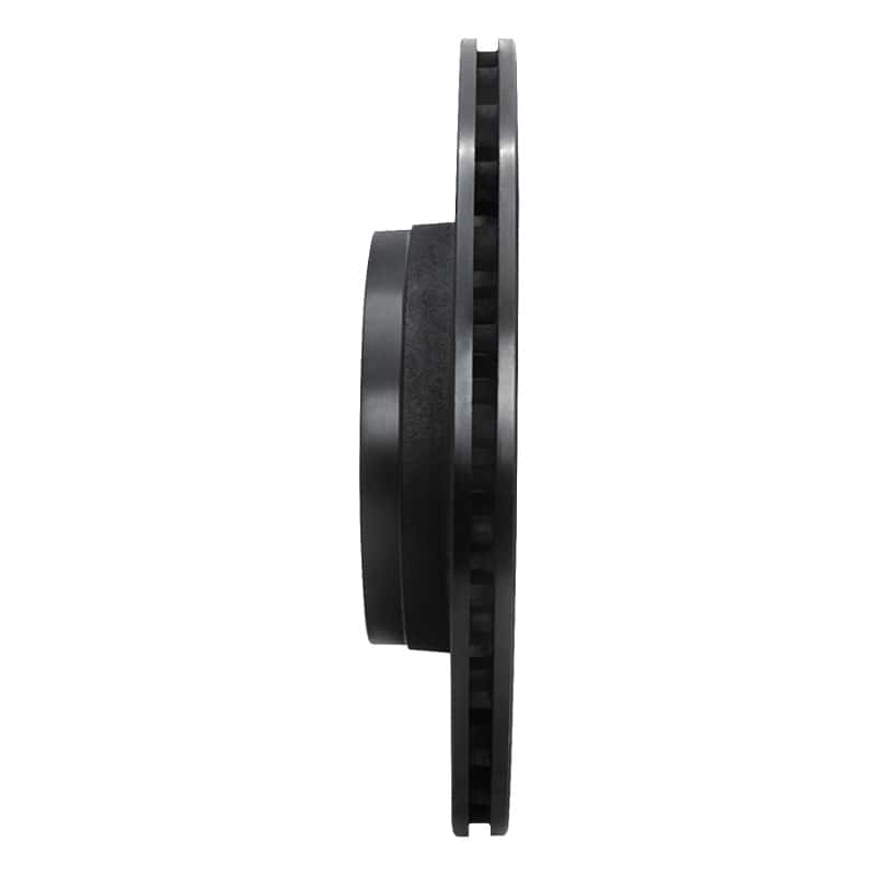 R1 Concepts — R1 2017-2024 Maserati Ghibli Rear Right Drilled & Slotted Black Brake Rotor
R1 Brake Rotor Drill - view 3