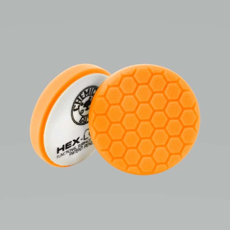 Chemical Guys — Chemical Guys Hex-Logic Self-Centered Medium-Heavy Cutting Pad - Orange - 4in - view 1